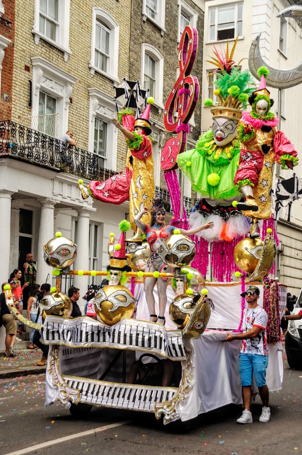 Les chars grandioses du Carnaval de Notting Hill
